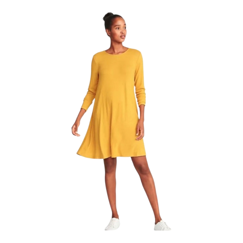 Old Navy Long large Sleeve knit dress